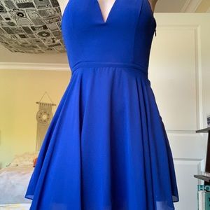 BEBE ROYAL BLUE DRESS 💕